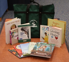 Contents of Growing Edge Kit including bag and books
